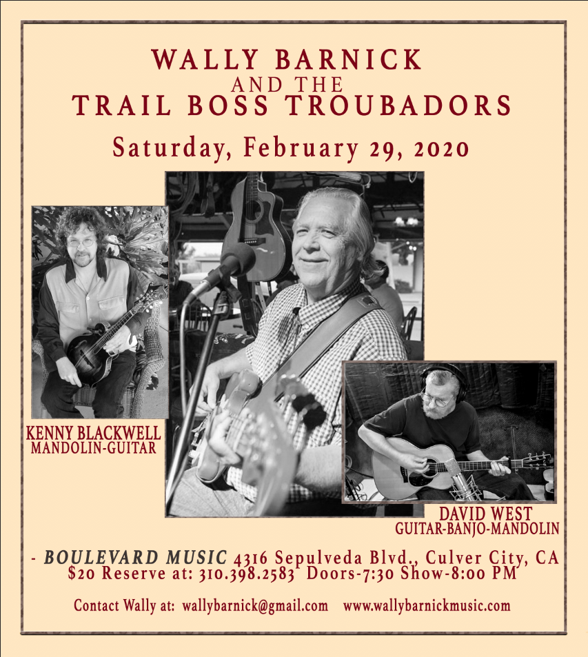 Trail Boss Troubadors